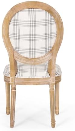 Christopher Knight Home Phinnaeus Dining Chair Set, Set of 4, Wood, Gray Plai...