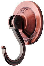 Suction Cup Hooks, 4-Pack Vacuum Wreath Hangers for Flat Smooth Wall Surface, Copper