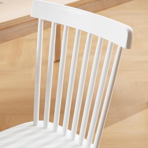 Windsor Dining Chairs Set of 2, Spindle Back Wooden Chairs