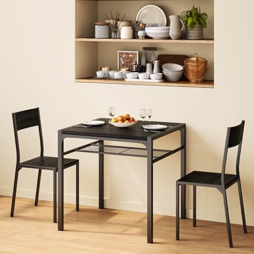 Gizoon 4-Piece Dining Table Set for 4, Kitchen Table