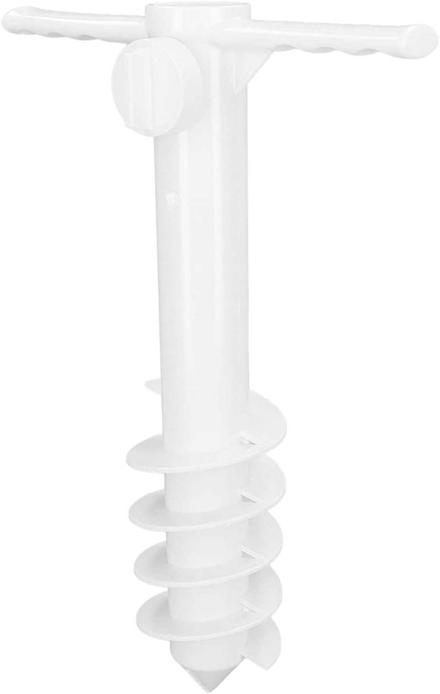 Gonetre Beach Umbrella Sand Anchor Multifunction Umbrella Holder Stand with 5 Spiral Screw for Beach Lawn Water Park