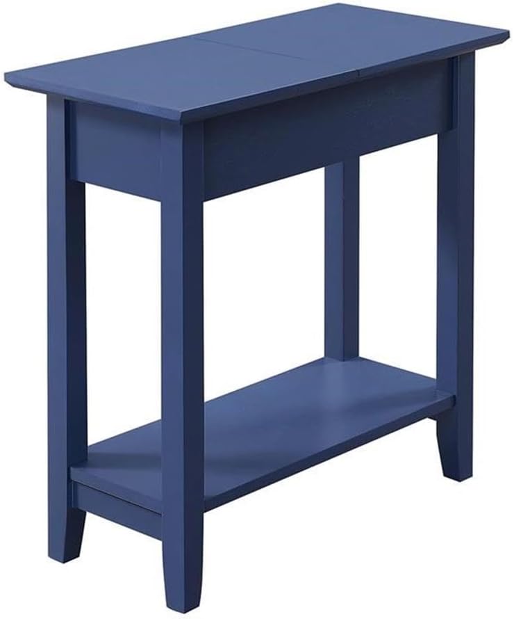 Pemberly Row Contemporary Flip Top End Table, 24" H x 11" W x 23&qu...