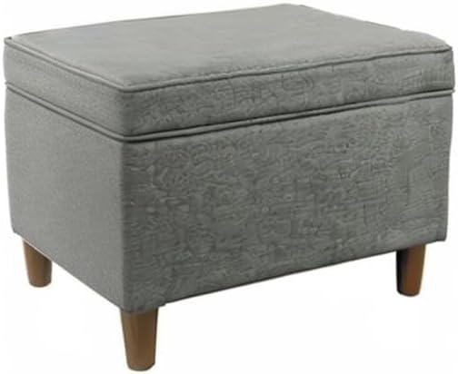 HomePop 24" Storage Ottoman, Gray (K7732-F2281-V), Large