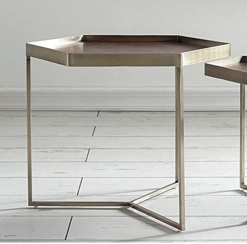 Telephone Table, Modern Industrial Style Side Table,Living Room Telephone Tab...