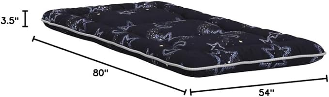 MAXYOYO Japanese Floor Mattress Futon Mattress, 4" Thicken Tatami Mat Sleeping Pad Foldable Roll Up Mat Boys Girls Dormitory Pad Kids Floor Lounger Pillow Bed, Charcoal Grey, Queen Size