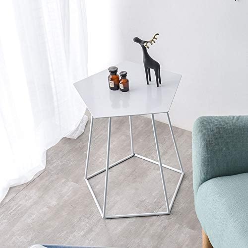 Telephone Table, Nordic Style Sofa Side Table Polygon Living Room Coffee Tabl...
