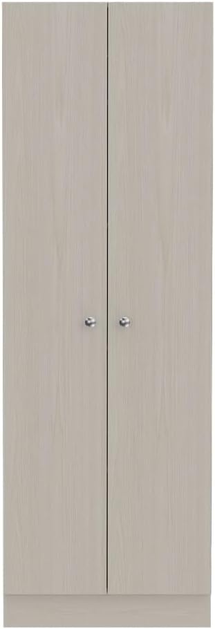 Farmhouse Multistorage Cabinet, Storage Locker with Two Doors and Five Intern...