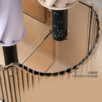 Umbrella Stand Holder, Wall Mounted Space Saving Umbrella Storage Drain Rack Heavy Duty Metal Construction Holder for Home Use in Hallway Doorway