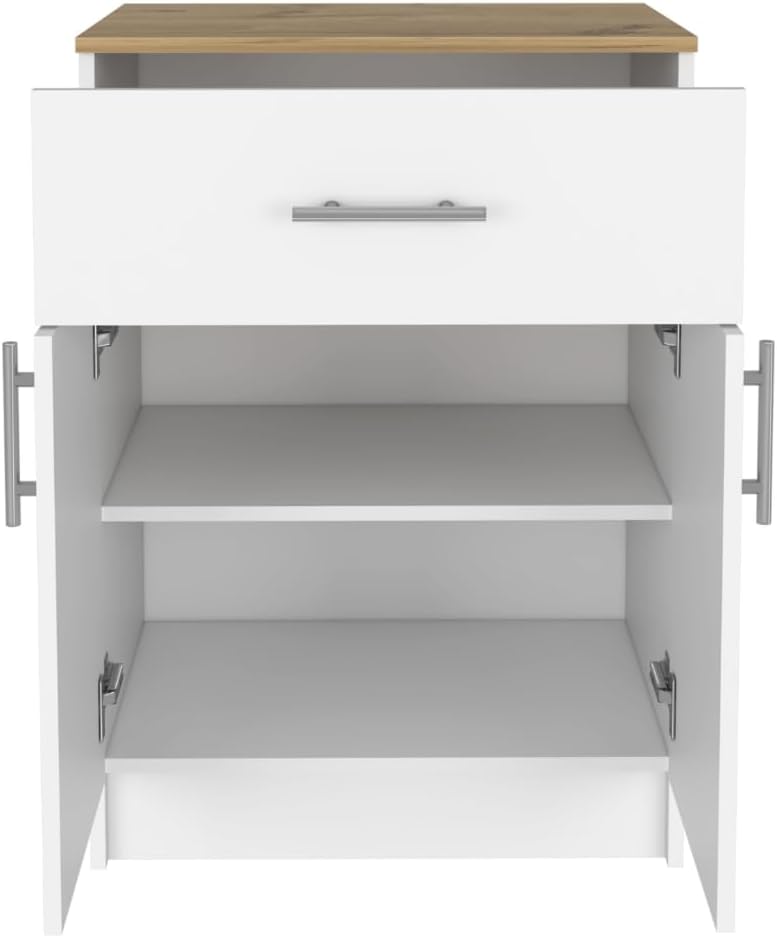 DEPOT E-SHOP Barbados Pantry Organizer Cabinet with One Drawer, Two Interior ...