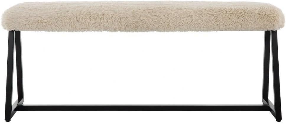 Uttermost Taupo - Bench-20 Inches Tall and 48 Inches Wide