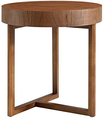 Telephone Table, Round Small Side Table,Sofa Corner end Table,Telephone Solid...