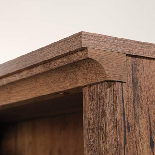 Sauder 5 Tier Book Shelf Wooden Bookcase Multipurpose Bookshelf for Home Offi...