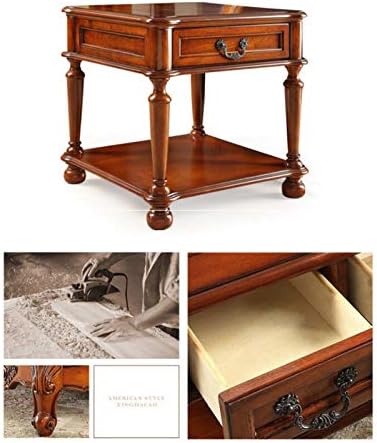 Telephone Table, Living Room Solid Wood Sofa Side Table,American Telephone Si...