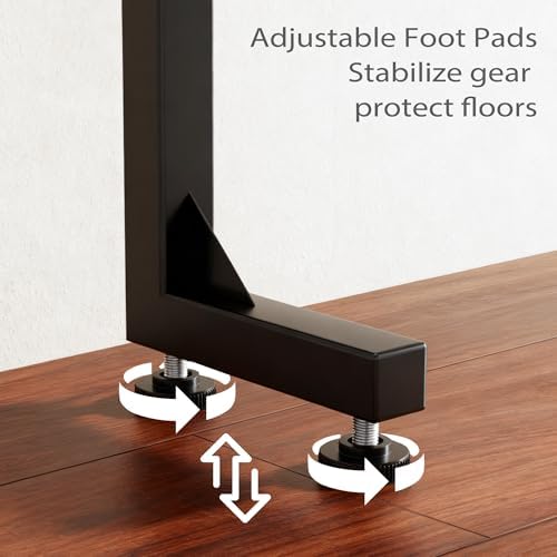 Keelian 78 inch Behind Couch Table with Outlets Sofa Table Rustic Brown | Adj...