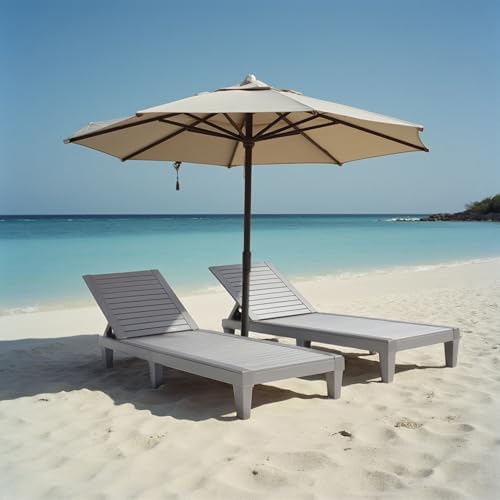 Nestl Lounge Chair Outdoor, Tanning Chair, Chaise Lounge Outdoor Set of 2 | 5...
