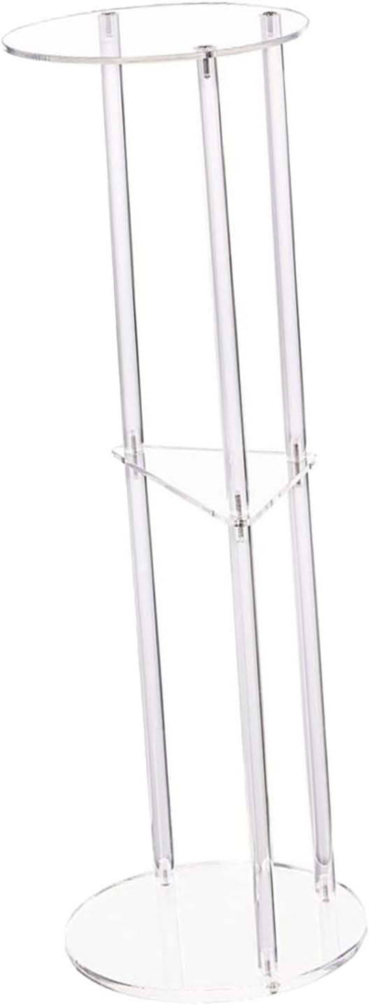 Clear Acrylic Side Table, NightStand, Modern Small Drink Side Table Furniture...