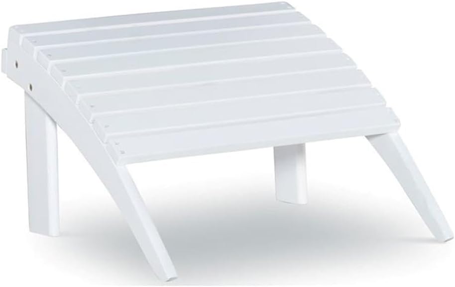 Hawthorne Collections Transitional Outdoor Ottoman, 21.66" W x 21.06&quo...