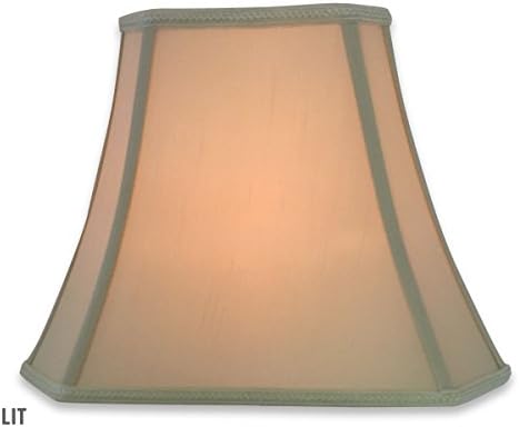 Royal Designs, Inc. DSO-68-16BG Rectangle Cut Corner Bell Designer Lamp Shade...
