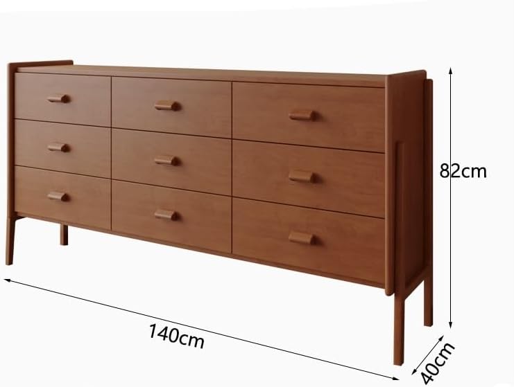 Entryway Cabinet Drawer Storage Cabinet Living Room Home Side Cabinet Retro D...