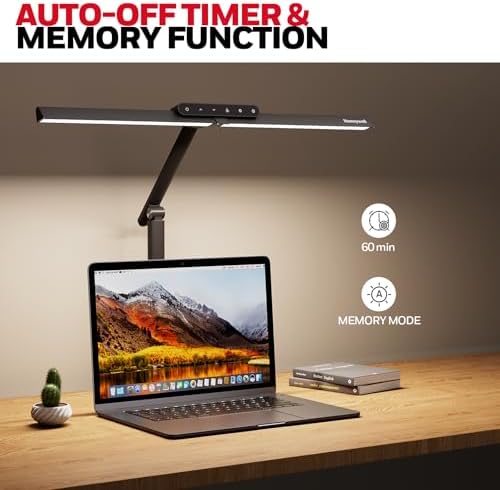 Honeywell HJ1 Sunturalux LED Clamp Desk Lamp 1200LM for Home Office