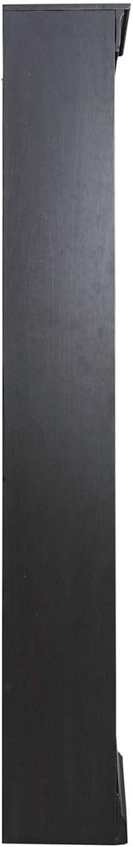 Liberty Furniture Meritage 84 Inch Bookcase for Home Office - Aged Charcoal w...