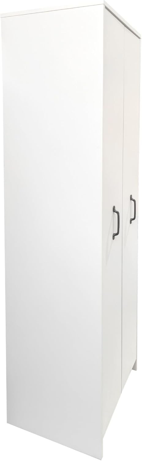 KEIKI Pull-Out Kitchen Pantry Storage Cabinet with Multi-Tier Shelf & Whe...