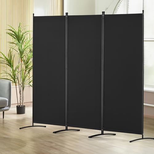 VEVOR Room Divider, 3 Panel Room Dividers and Folding Privacy Screens, Fabric...