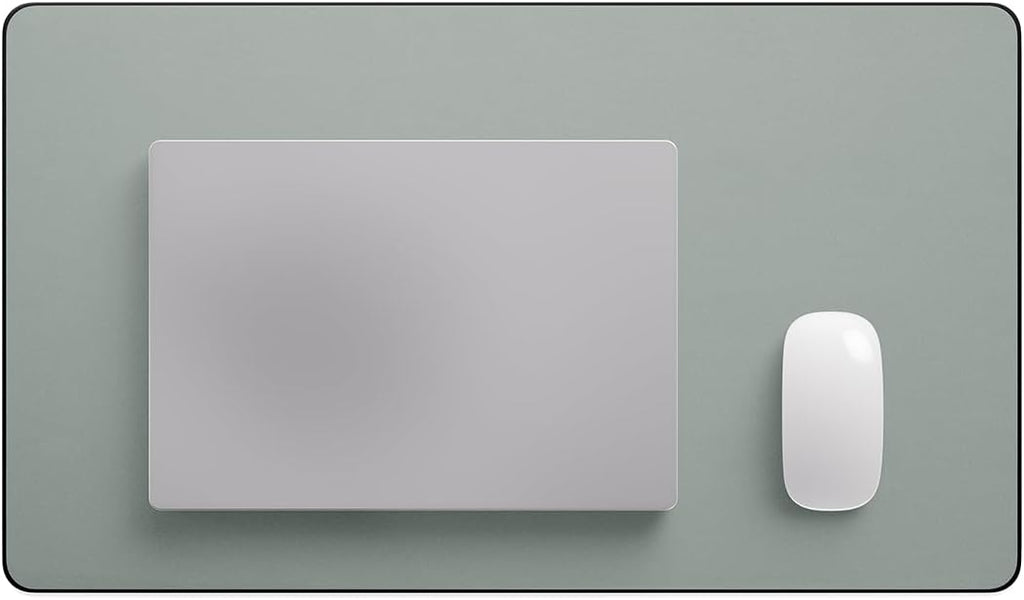 Jotsome Leather Desk Pad Mat, Non-Slip Desk Blotter Pad - Desk Protector for Office, Home, Laptop, and Desktop, Gift for The Holidays or Christmas (Sage, 24" x 14")