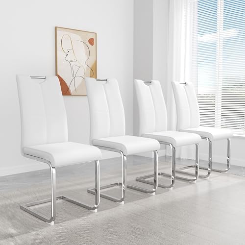 yeag Modern Dining Chairs Set of 4, Kitchen & Kitchen Room Chairs, with S...