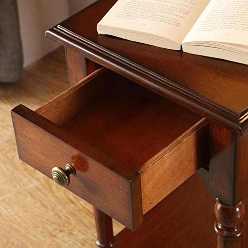 Telephone Table, European Style Sofa Side Table,Square Telephone Table,Living...