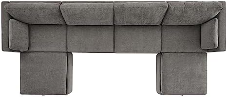 CHITA Oversized Modular Sectional Fabric Sofa Set, Extra Large U Shaped Couch...
