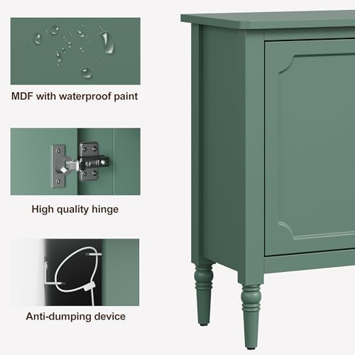 RoyalCraft Buffet Cabinet with 2 Doors & 3 Drawers, Vintage Sideboard wit...