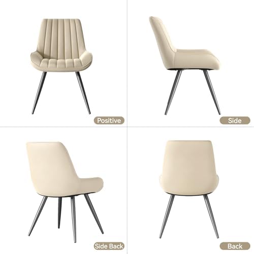 Nebuaegis Modern Dining Chairs Set of 8,Upholstered Dining Room Chairs with T...