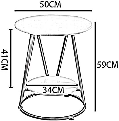 Telephone Table, Mini Side Table Nordic Living Room Sofa Corner Table Black I...