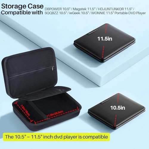 Lebakort Storage Case Compatible with YOTON 10.5'' / DBPOWER 11.5&quo...