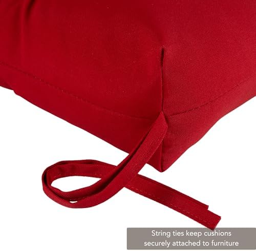 Greendale Home Fashions Outdoor 44x22-inch High Back Chair Cushions (Set of 2...