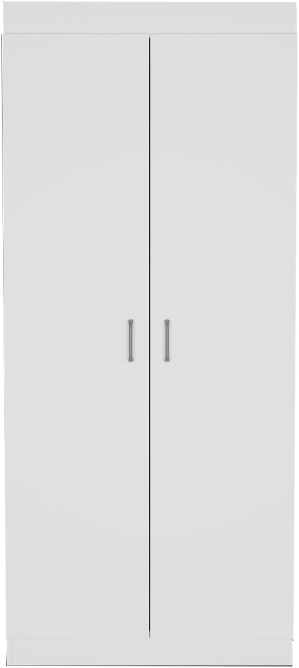 Pantry Cabinet with Ample Storage, Kitchen Organization, White
