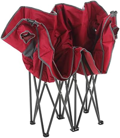 ARROWHEAD OUTDOOR Portable Folding Double Duo Camping Chair Loveseat w/ 2 Cup...