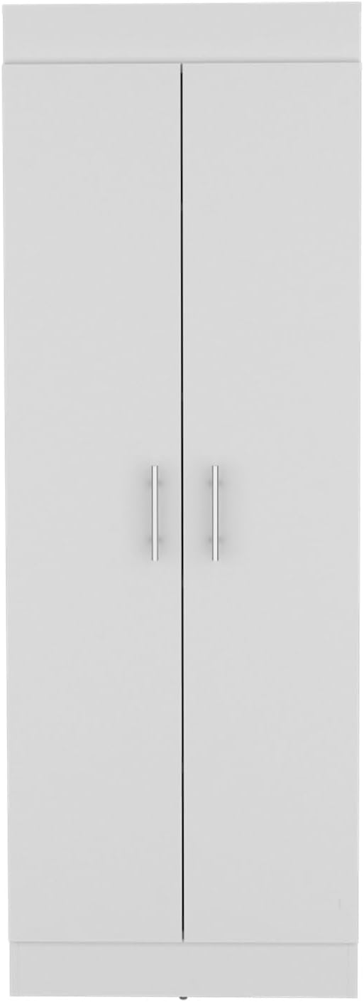 Nepal Pantry Cabinet, Space-Efficient 2-Door Design for Organized Kitchen Sto...