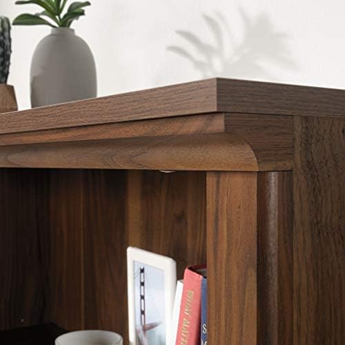 Sauder 3 Tier Book Shelf Wooden Bookcase Multipurpose Bookshelf for Home Offi...
