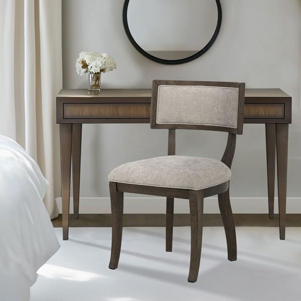 Madison Park Signature Solid Wood Upholstered Dining Chairs Set of 2, Modern ...