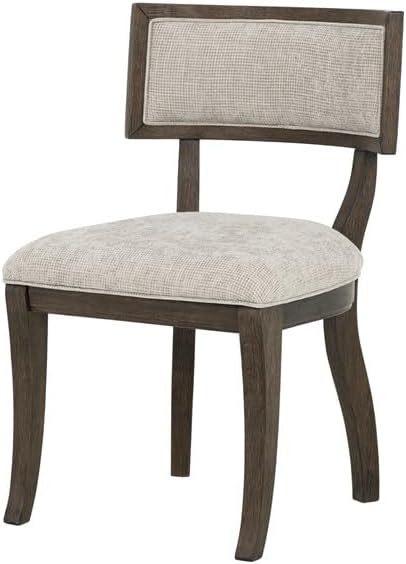 Madison Park Signature Solid Wood Upholstered Dining Chairs Set of 2, Modern ...