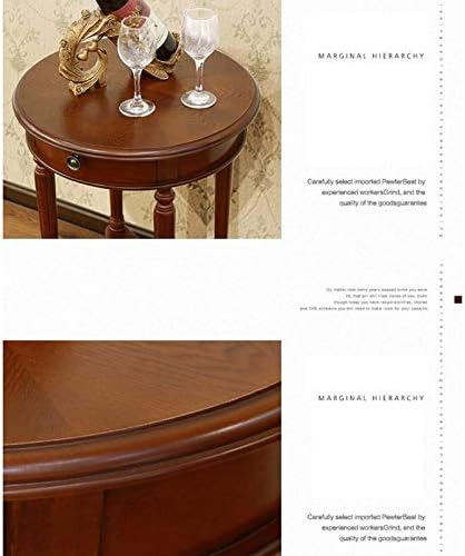 Telephone Table, American Telephone Tables,Round Coffee Table,Side Table with...