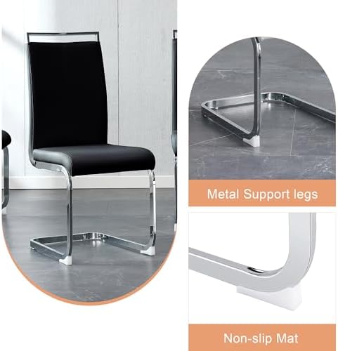 Dining Table Set for 6, Kitchen Table Chairs Set of 6, Modern Dining Room Set...