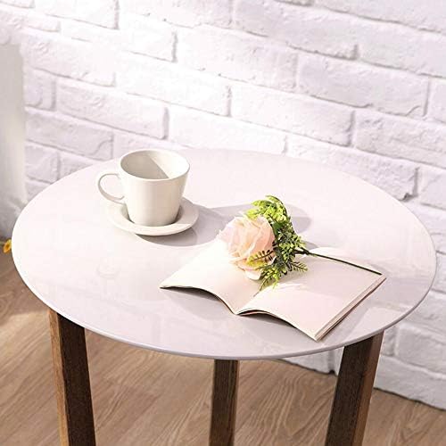 Telephone Table, Round Sofa Side End Tables Coffee Table/Nightstand,Plant/Tel...