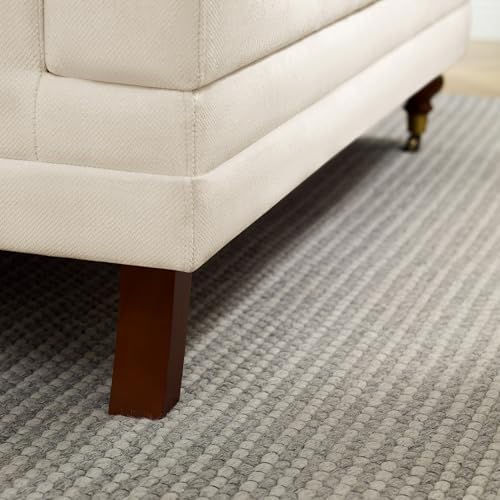 VANOMi 59.45'' Chaise Lounge Chair with Adjustable Backrest, Chenille...