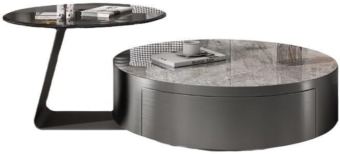 Coffee Tables Rock Slab Coffee Table, Simple Living Room, Italian-Style Small...