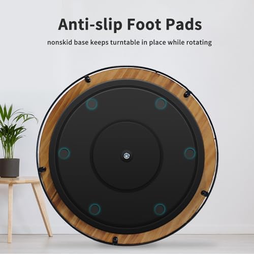 Lazy Susan Turntable Organizer for Cabinet Pantry Kitchen Countertop Computer Cupboard, 14 inch