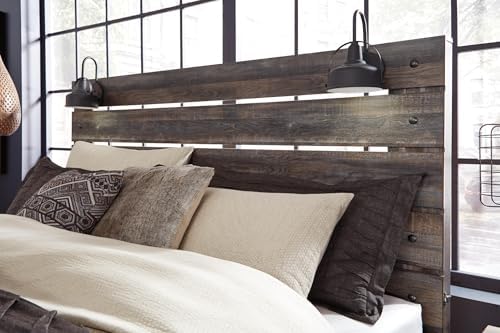 Signature Design by Ashley Drystan Queen Bed Headboard Only, Brown