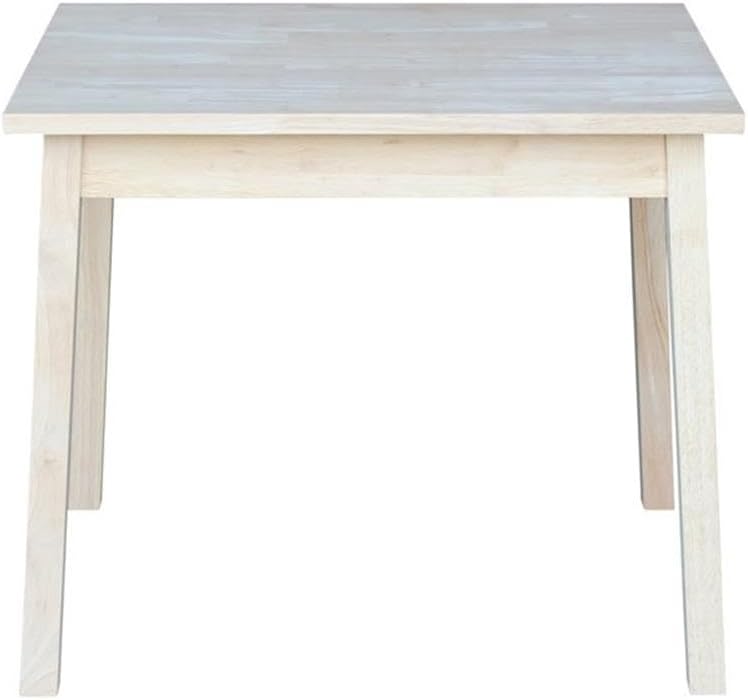 International Concepts Unfinished Kids Table